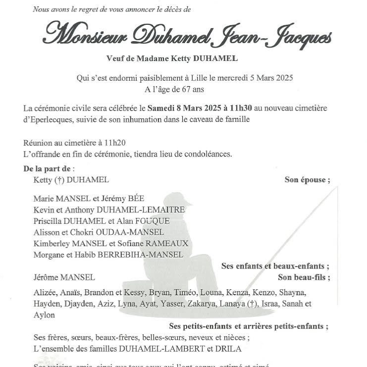 Photo de Jean Jacques DUHAMEL