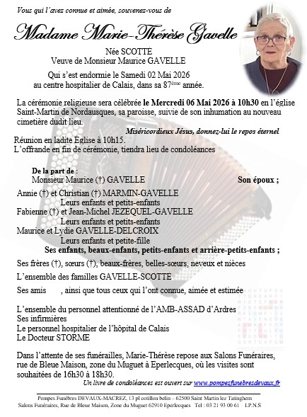 Avis de décès