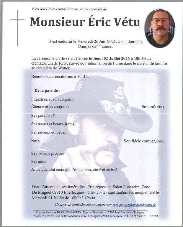 Avis de décès