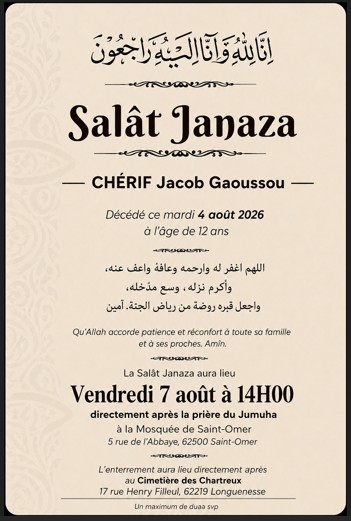 Avis de décès